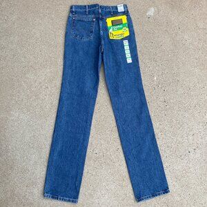 Wrangler Cowboy Cut Slim Fit Jeans 30x38 Stonewashed Blue Denim 936GBK NWT